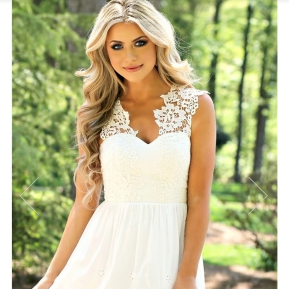 Southern Fried Chics Chapel White Dress